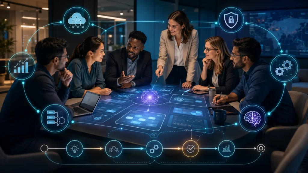 Technology and teamwork in a high-performing digital team