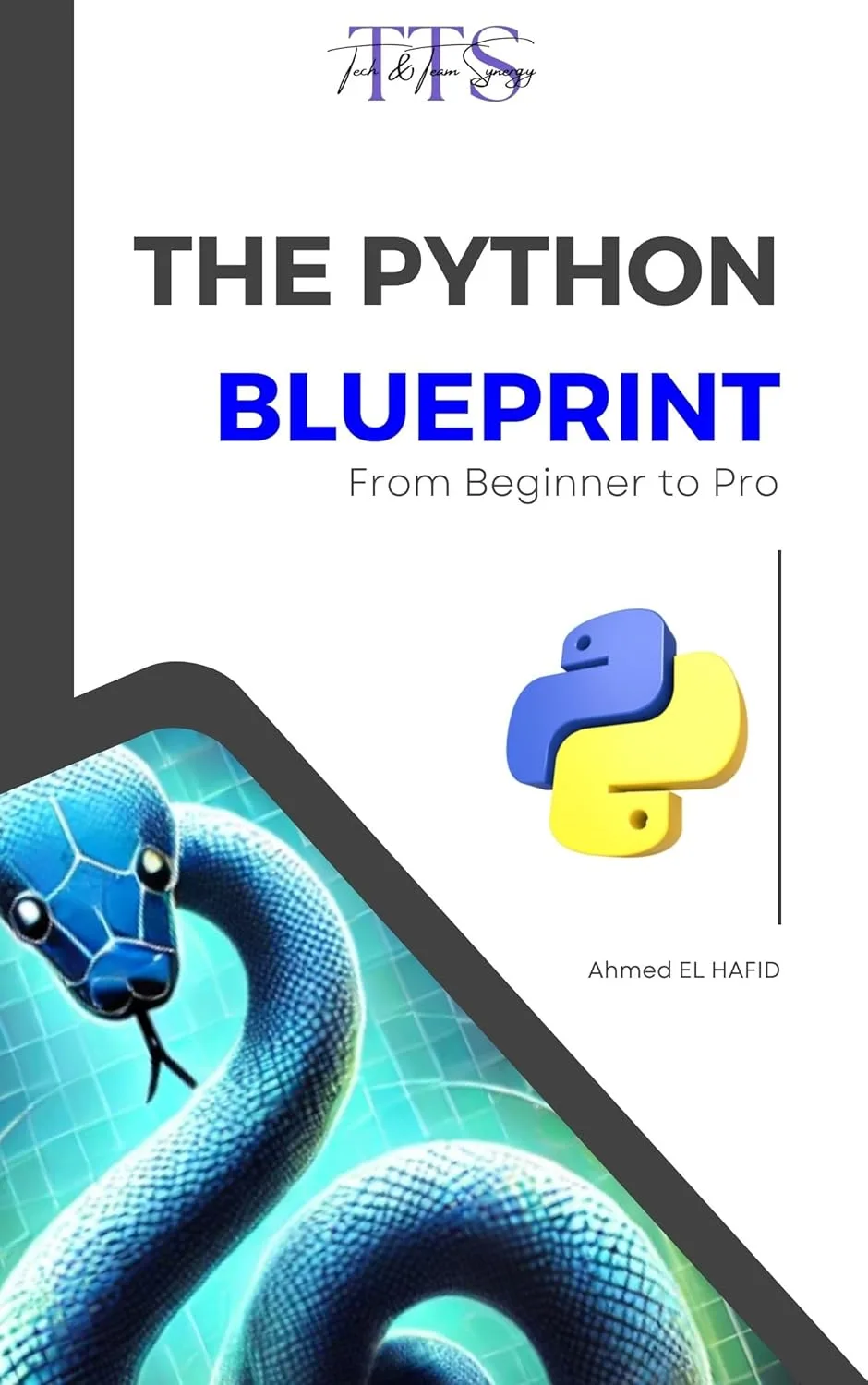 The Python Blueprint: From Beginner to Pro book cover by Ahmed EL HAFID