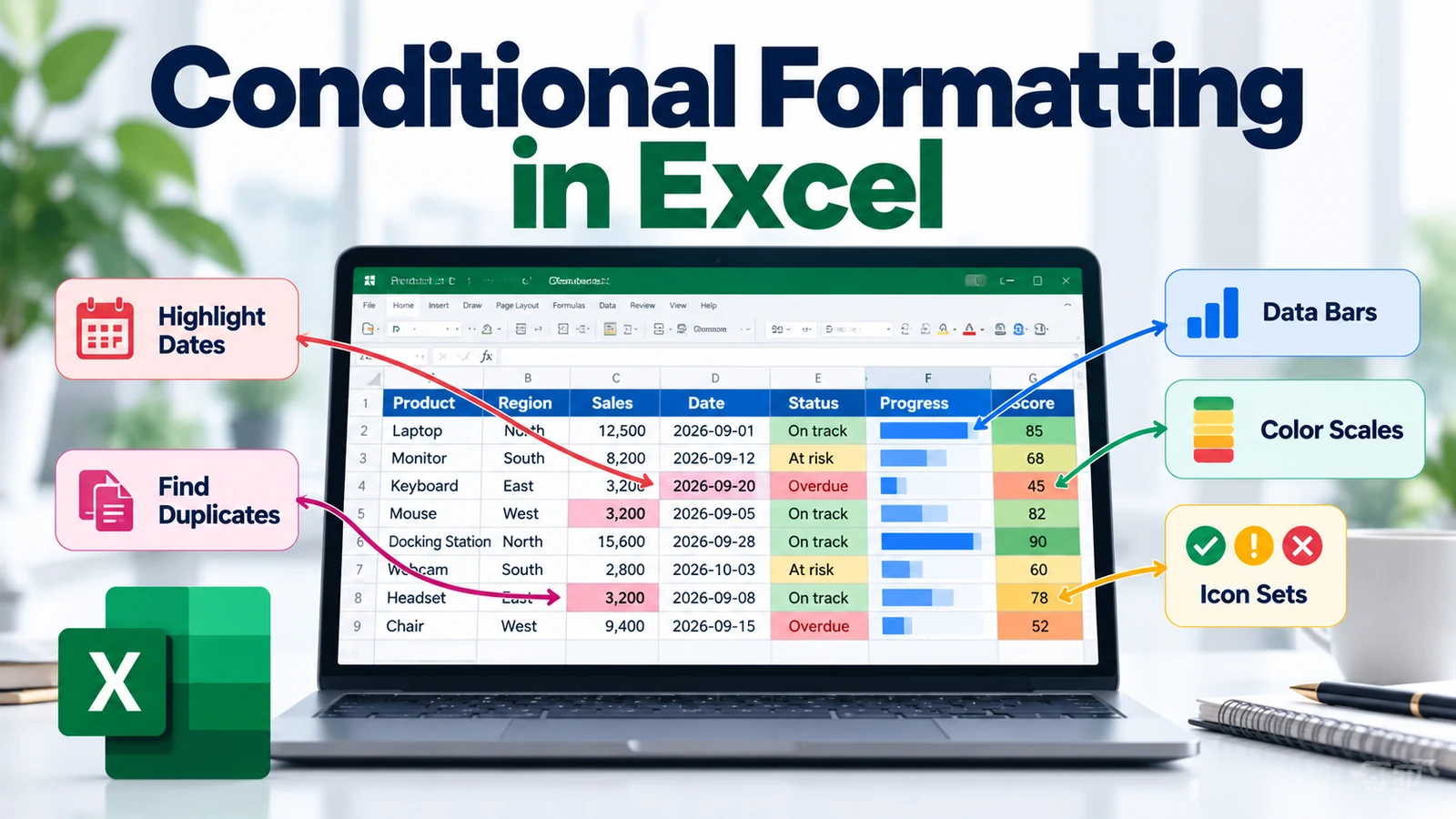 Conditional Formatting in Excel: Complete Guide with Examples