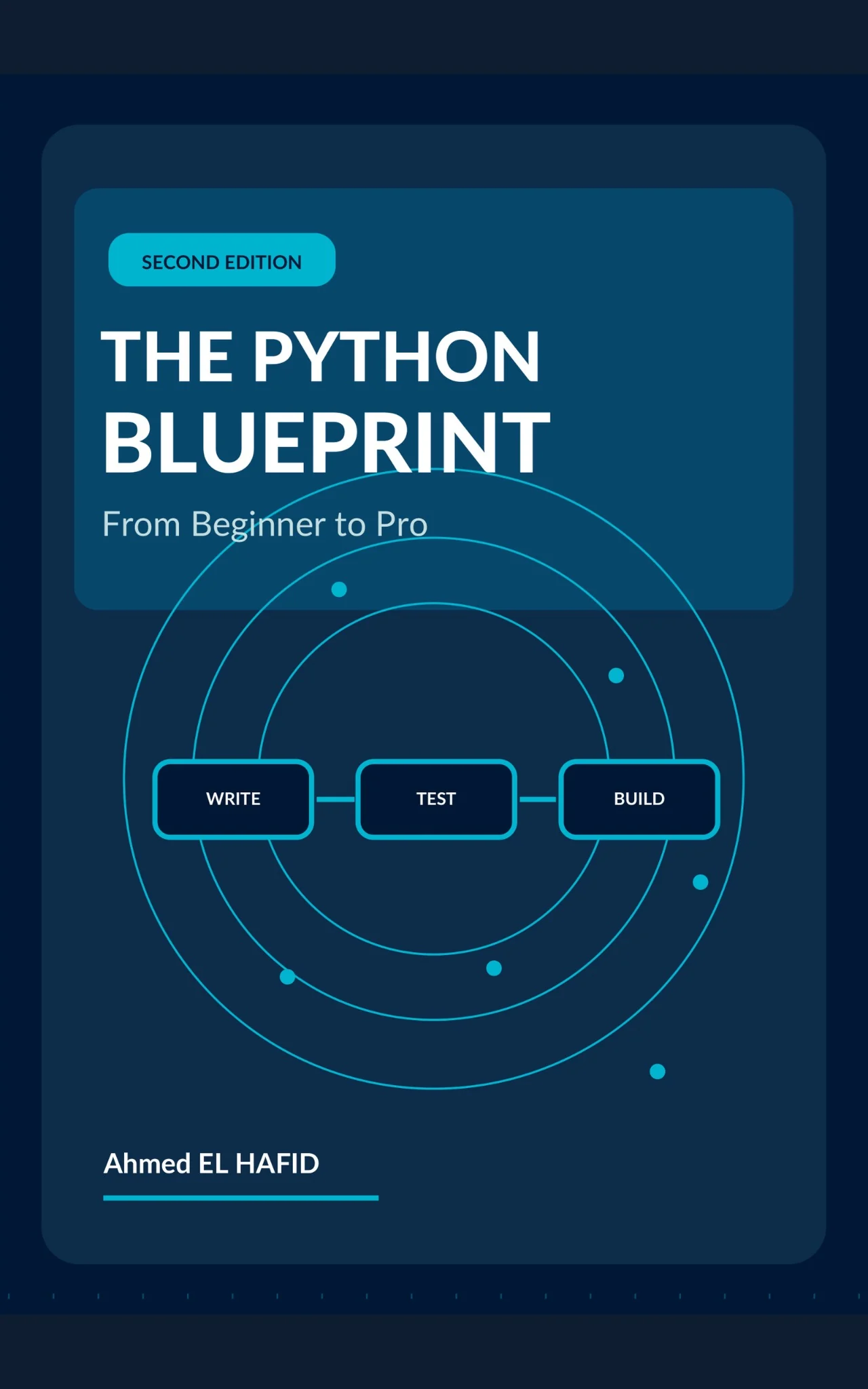 The Python Blueprint: From Beginner to Pro — Second Edition cover by Ahmed EL HAFID